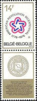 Belgium 1976 American Revolution 200th Anniversary-Stamps-Belgium-StampPhenom