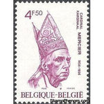 Belgium 1976 Cardinal Mercier 50th Death Anniversary-Stamps-Belgium-StampPhenom