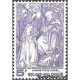 Belgium 1976 Christmas-Stamps-Belgium-StampPhenom