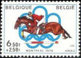 Belgium 1976 Olympic Games Montreal-Stamps-Belgium-StampPhenom