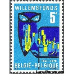 Belgium 1976 Willems Fundation 125th Anniversary-Stamps-Belgium-StampPhenom