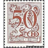 Belgium 1977-1982 Definitives Digit on Heraldic Lion - New Type - Service Stamps-Stamps-Belgium-StampPhenom