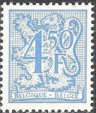 Belgium 1977-1986 Defintives Digit on Heraldic Lion - New Type-Stamps-Belgium-StampPhenom