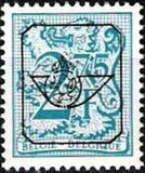 Belgium 1977-1987 Definitives - Digit on Heraldic Lion - New Type - Precancellations-Stamps-Belgium-StampPhenom