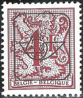 Belgium 1977-1987 Definitives - Digit on Heraldic Lion - New Type - Precancellations-Stamps-Belgium-StampPhenom