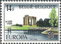 Belgium 1977 Europa - Landscapes-Stamps-Belgium-StampPhenom