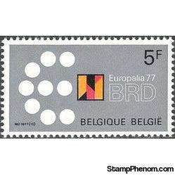 Belgium 1977 Europalia - Germany-Stamps-Belgium-StampPhenom