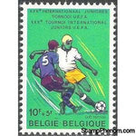 Belgium 1977 UEFA Youth Tournament-Stamps-Belgium-StampPhenom