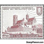 Belgium 1978 Abbey Grimbergen 850th Anniversary-Stamps-Belgium-StampPhenom