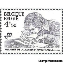 Belgium 1978 Philately for the Young-Stamps-Belgium-StampPhenom