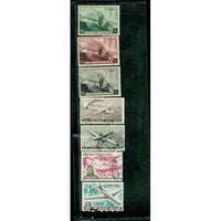 Belgium Aircraft , 7 stamps