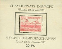 Belgium Olympics , 1 souvenir sheet