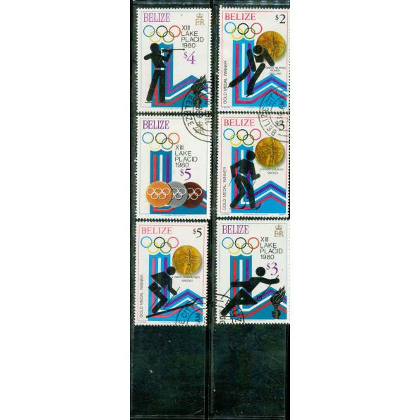 Belize Olympics , 6 stamps