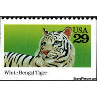 United States of America 1992 Bengal Tiger (Panthera tigris tigris) - Albino