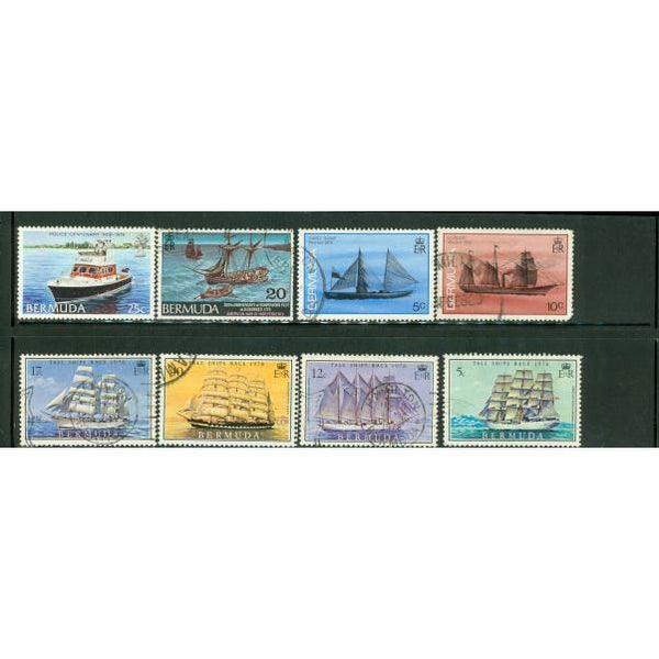 Bermuda Ships , 8 stamps - Bermuda Ships , 8 stamps