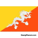 Bhutan - 50 All Different Used/Unused Stamps-Stamps-Bhutan-StampPhenom