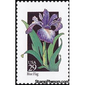 United States of America 1992 Blue Flag (Iris versicolor)