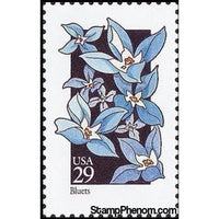 United States of America 1992 Bluets (Houstonia caerulea)