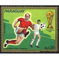 Paraguay 1973 Bobby Charlton, England.