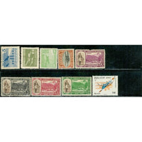 Bolivia Aircraft , 9 stamps