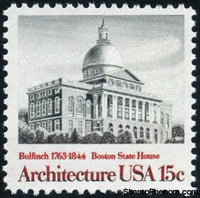 United States of America 1979 Boston State House by Charles Bulfinch