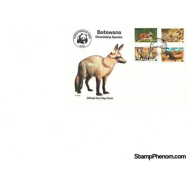Botswana Diminishing Species First Day Cover-StampPhenom