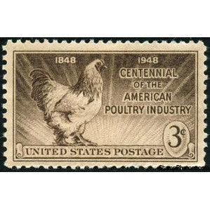 United States of America 1948 Brahma Rooster (Gallus gallus domesticus)