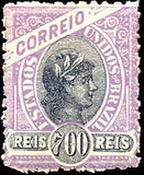 Brazil 1894-97 Definitives - Sugarloaf Mountain and Liberty Head-Stamps-Brazil-Mint-StampPhenom