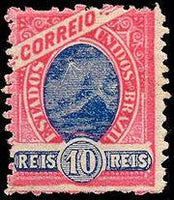 Brazil 1894-97 Definitives - Sugarloaf Mountain and Liberty Head-Stamps-Brazil-Mint-StampPhenom