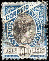 Brazil 1894-97 Definitives - Sugarloaf Mountain and Liberty Head-Stamps-Brazil-Mint-StampPhenom