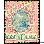 Brazil 1894-97 Definitives - Sugarloaf Mountain and Liberty Head-Stamps-Brazil-Mint-StampPhenom