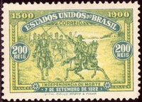 Brazil 1900 Fourth Centenary of Discovery-Stamps-Brazil-Mint-StampPhenom