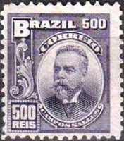 Brazil 1906 Definitives - Personalities-Stamps-Brazil-Mint-StampPhenom