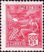 Brazil 1921-1922 Definitives - Industry %26 Culture %22BRASIL%22-Stamps-Brazil-Mint-StampPhenom