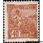 Brazil 1921-1922 Definitives - Industry %26 Culture %22BRASIL%22-Stamps-Brazil-Mint-StampPhenom