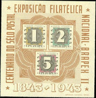 Brazil 1943 Stamp Centenary-Stamps-Brazil-Mint-StampPhenom