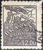 Brazil 1946-1951 Definitives - Local Motifs %26 Personalities-Stamps-Brazil-Mint-StampPhenom