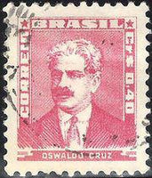 Brazil 1954-1955 Definitives - Personalities-Stamps-Brazil-Mint-StampPhenom