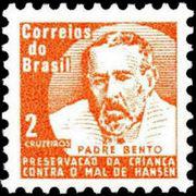 Brazil 1954 Leprosy Research - Obligatory Tax-Stamps-Brazil-Mint-StampPhenom