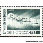 Brazil 1956 Airmail - Dumont%27s First Flight, 50th Anniversary-Stamps-Brazil-Mint-StampPhenom