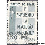 Brazil 1965 Democratic Revolution-Stamps-Brazil-Mint-StampPhenom