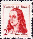 Brazil 1967 Definitives - Famous Women-Stamps-Brazil-Mint-StampPhenom