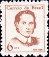 Brazil 1967 Definitives - Famous Women-Stamps-Brazil-Mint-StampPhenom