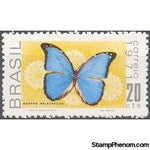 Brazil 1971 Butterflies-Stamps-Brazil-Mint-StampPhenom