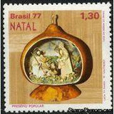 Brazil 1977 Christmas-Stamps-Brazil-Mint-StampPhenom