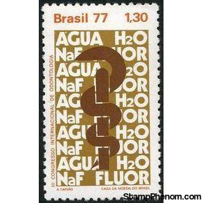 Brazil 1977 Congress of Dentistry-Stamps-Brazil-Mint-StampPhenom