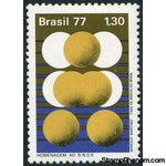 Brazil 1977 National Economic Development Bank Anniversary-Stamps-Brazil-Mint-StampPhenom