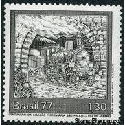 Brazil 1977 Rio de Janeiro- Sao Paulo Railway Centenary-Stamps-Brazil-Mint-StampPhenom