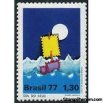 Brazil 1977 Stamp Day-Stamps-Brazil-Mint-StampPhenom