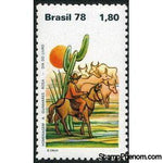 Brazil 1978 Book Day-Stamps-Brazil-Mint-StampPhenom